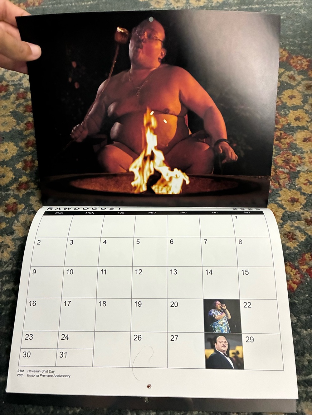 Stavvy Baby 2026 Calendar - Rainbow Cover - Picture 3 of 4